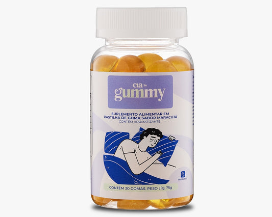 Melatonina Gummy Suplemento Alimentar Bala Maracujá Vitamina