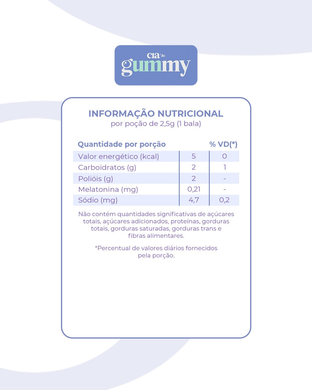 Melatonina Gummy Suplemento Alimentar Bala Maracujá Vitamina