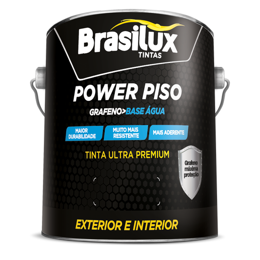 Tinta Acrílica Para Power Piso e Muro Interno E Externo Cinza 3,6 L