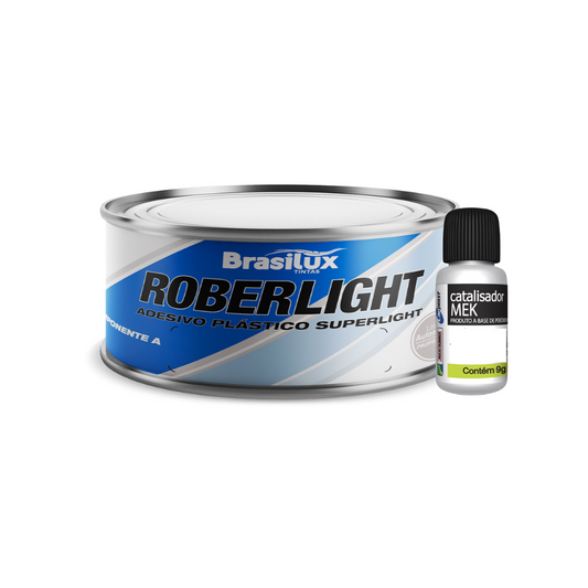 Massa Plástica Adesivo Light Automotiva Catalisador 500g