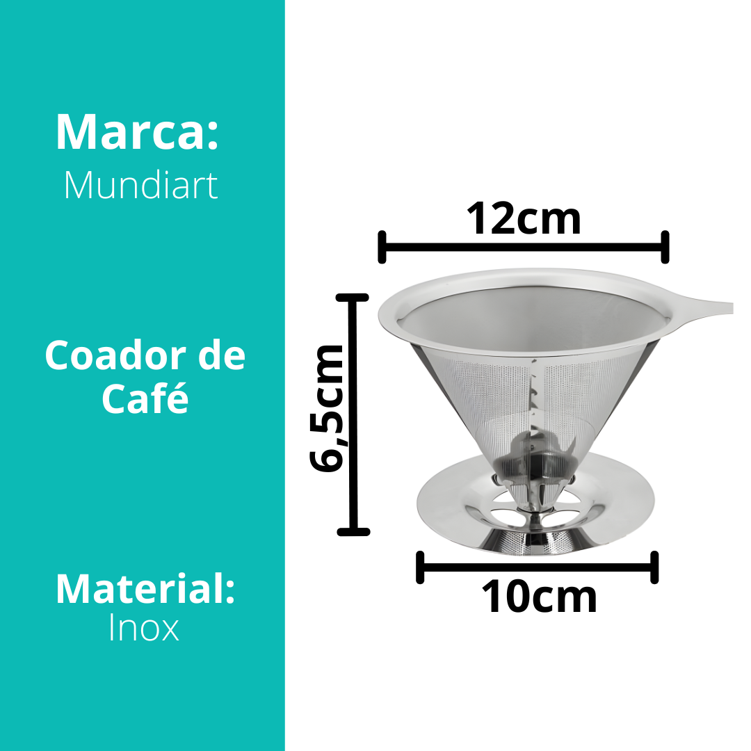 Coador De Cafe 12x10x6,3cm - BU0069