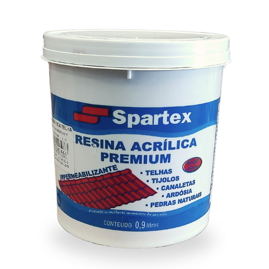 Resina Acrílica Base Água Para Telhas Cerâmicas Pedras 900ml