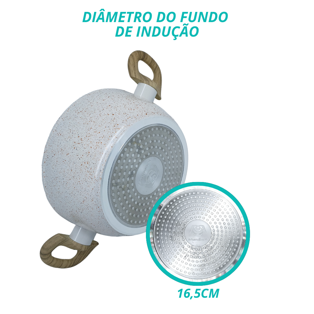 Panela Bege 24cm - BF0059-24