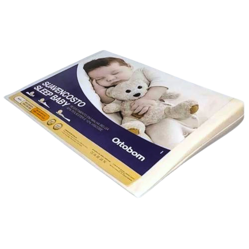 Travesseiro Rampa Anti Refluxo Sleep Baby 40x70x6cm Ortobom
