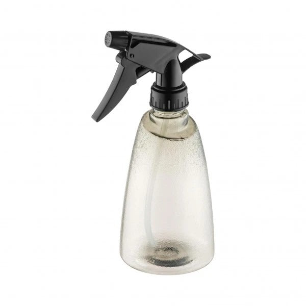 Pulverizador Borrifador Manual Frasco Plástico Preto 500ml