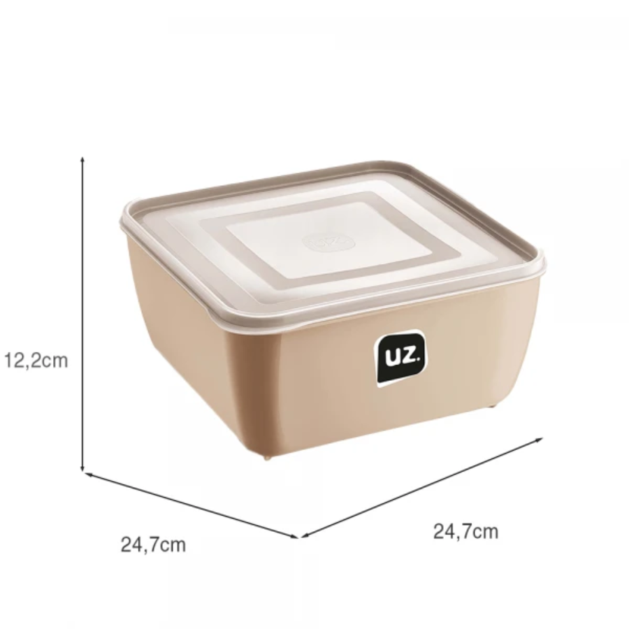 Multiuso Quadrado 5L Capuccino - UZ294-CAP