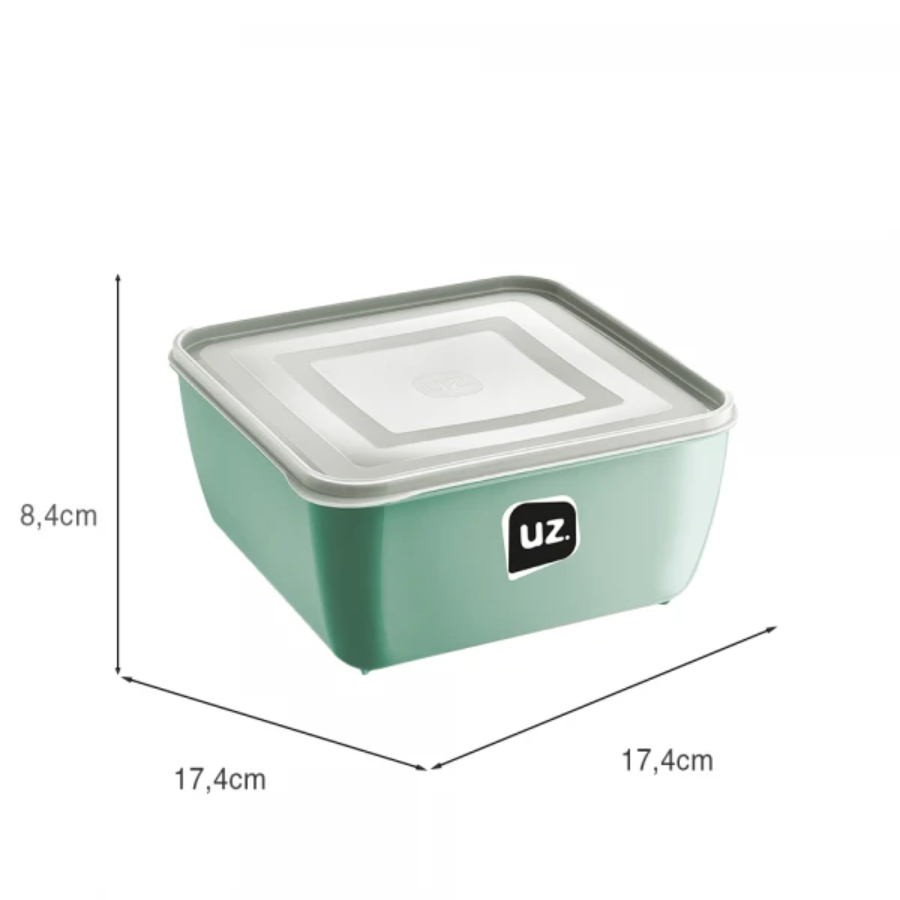 Multiuso Quadrado 1.5L Verde Menta - UZ296-VEM