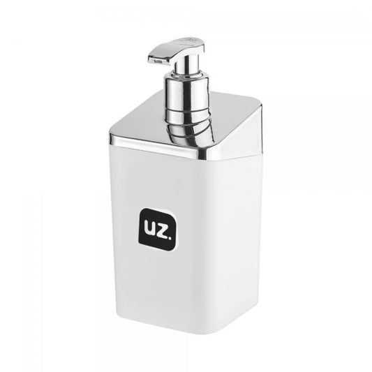 Porta Sabonete Liquido Dispenser Saboneteira Plástico Branco