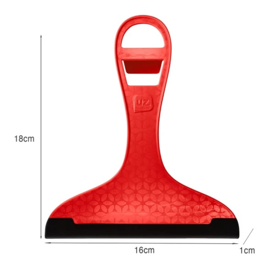 Porta Detergente Lixeira E Rodinho Kit Cozinha Vermelho
