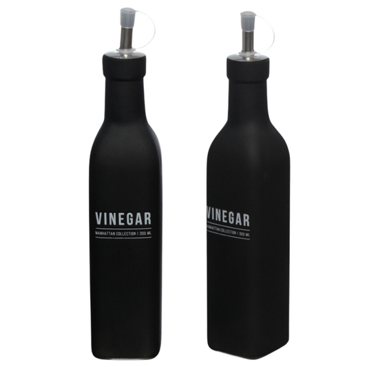 Porta Azeite Azeiteiro Vinagre Galheteiro Manhattan Dosador 300ml