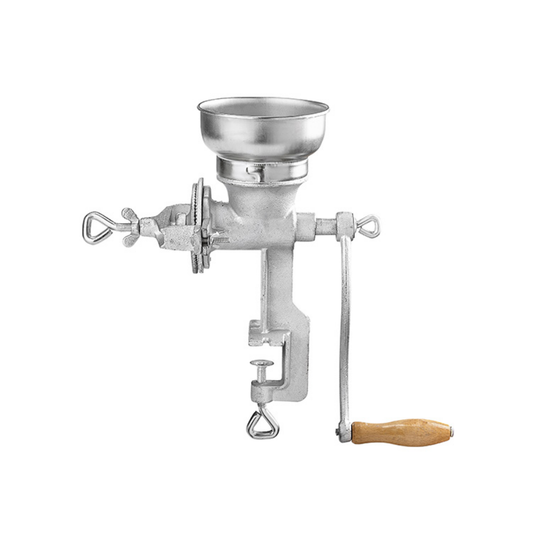 Moedor De Ferro Grãos Manual Manivela Profissional 36cm