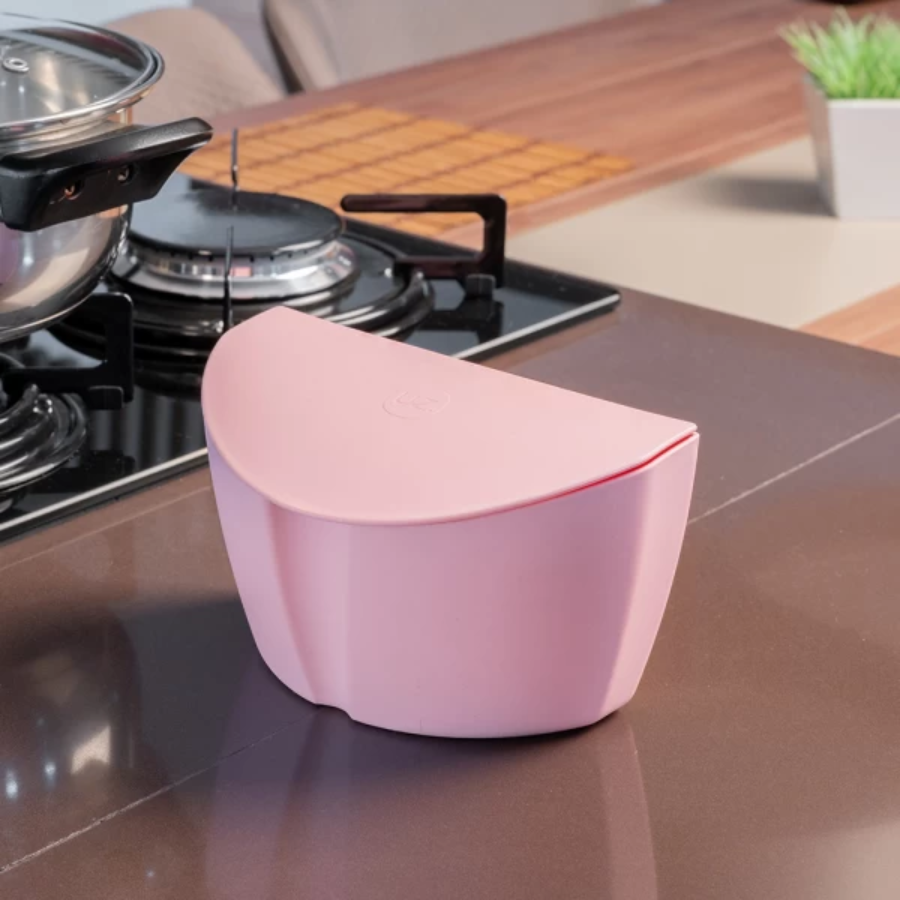 Saleiro 500ml Rosa de Plástico - UZ145-ROS