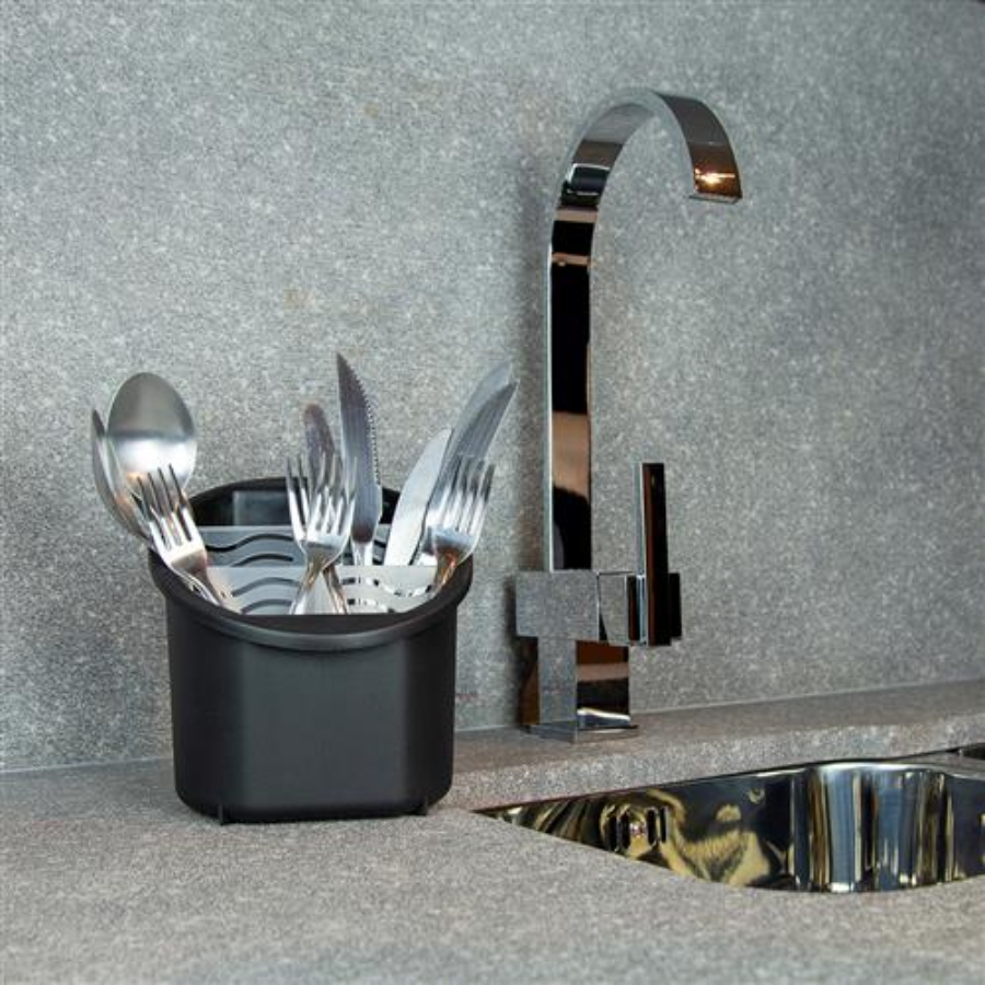 Separador Organizador Preto De Plástico - UZ314-PR