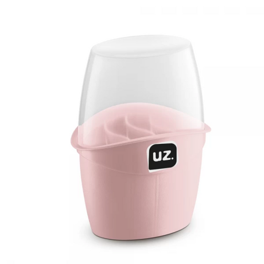 Organizador Porta Talher Tampa 4 Divisória Interna Rosa