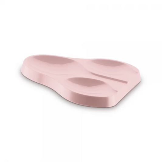 Suporte Descanso Apoio Para Colher Plus 3 Lugares Rosa