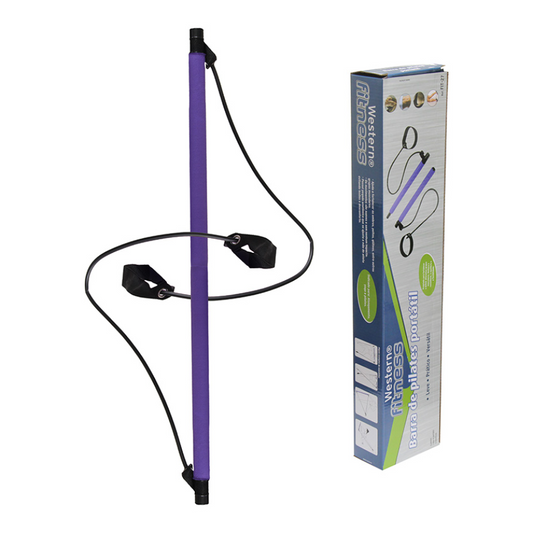 Barra De Pilates Portatil 90cm - FIT-27