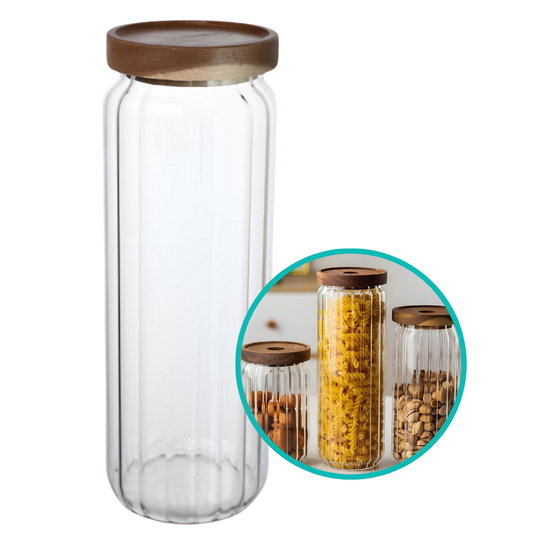 Pote Hermetico Genova Tampa Acacia 1,4L - V1074.U03