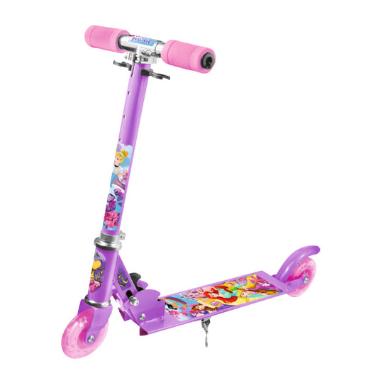 Patinete Infantil Led Menina Menino Radical 2 Rodas Alumínio Princesa