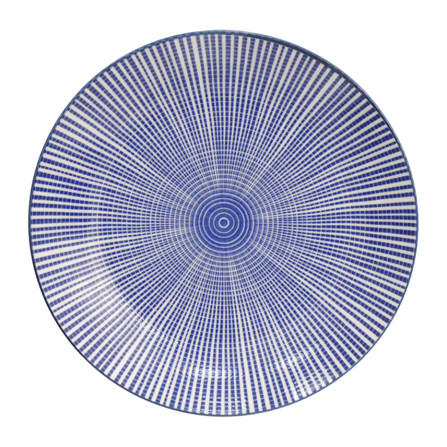 Prato Raso Stripe AZ 27cm - PCLN220/AZ
