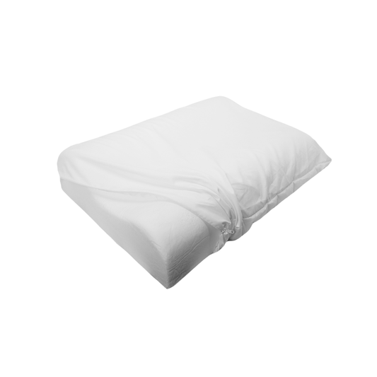 Travesseiro Ortopédico Cervical Viscoelástico Latex Anatômico Antialérgico 50x70cm