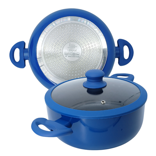 Caçarola Ceramico Yafo 24cm Azul - A10005.C02