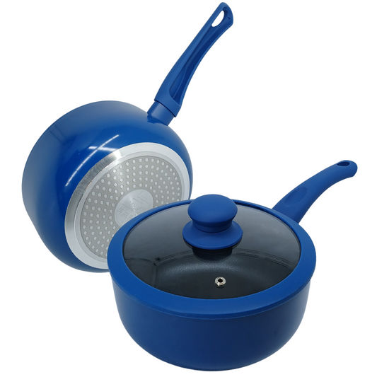Panela Ceramico Yafo 18cm Azul - A10005.C02