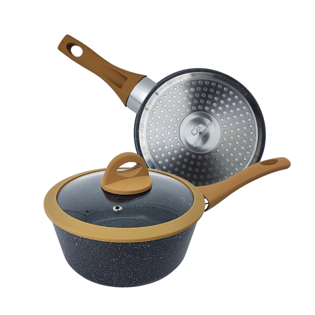 Panela 18cm Indução Preto - AL162
