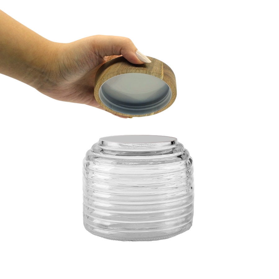Pote Hermetico Lines Tampa Acacia 700ml - V1078.U03