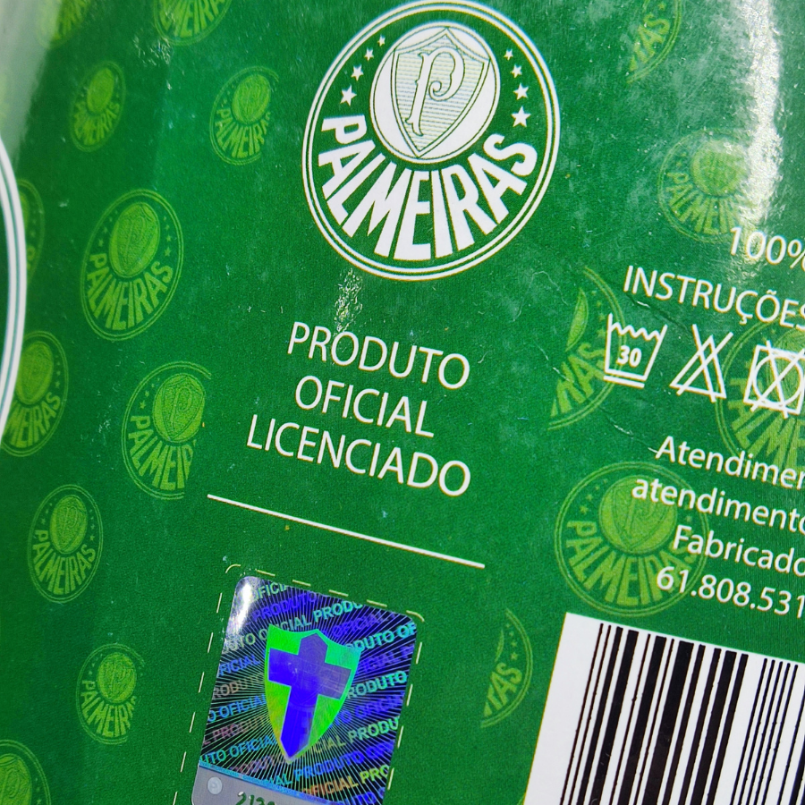 Manta Infantil E Juvenil Palmeiras Solteiro Anti Alérgico