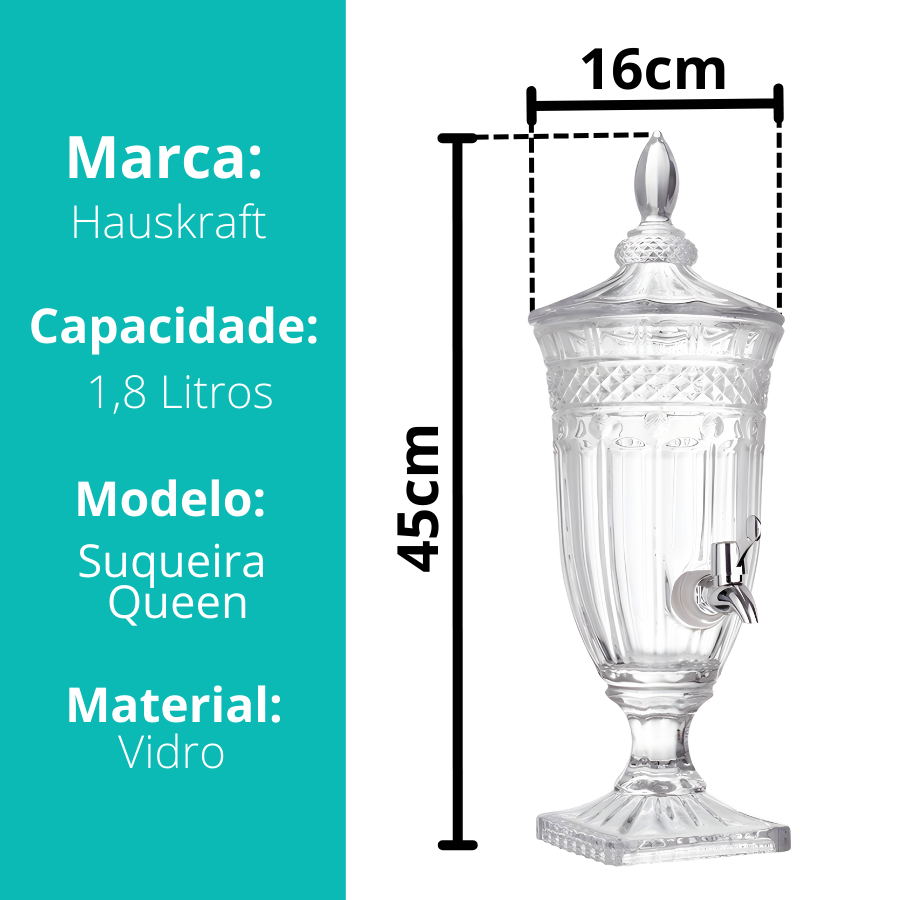 Suqueira Queen 1,8L - SUQQ - 009