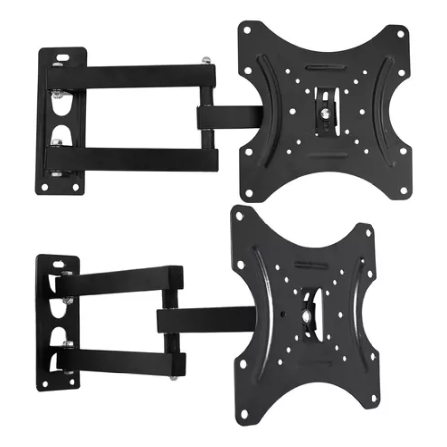 Suporte De Tv Led Lcd Smart Articulado 14 A 55 Polegadas Preto