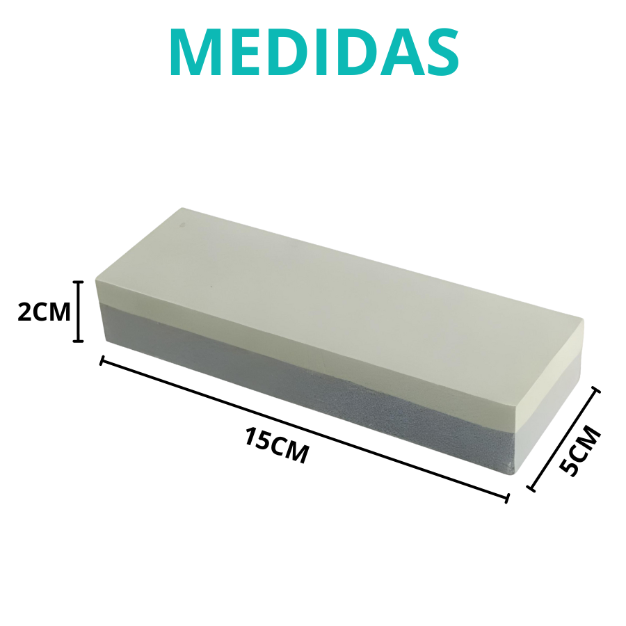 Pedra Afiar Dupla Face 15cm - 209