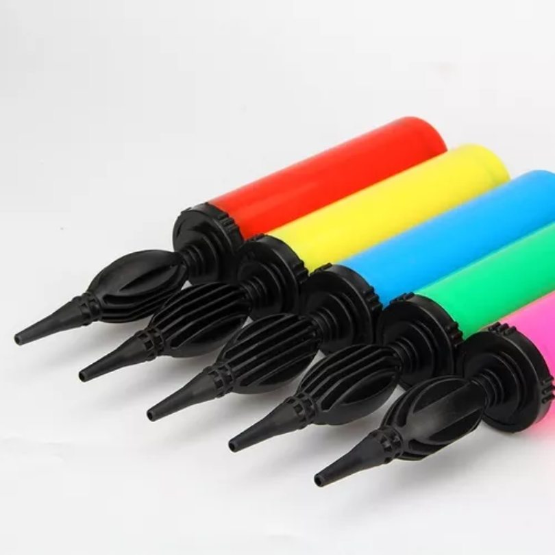 Bomba De Ar Manual Encher Bexiga Balão Boia Inflável 28cm