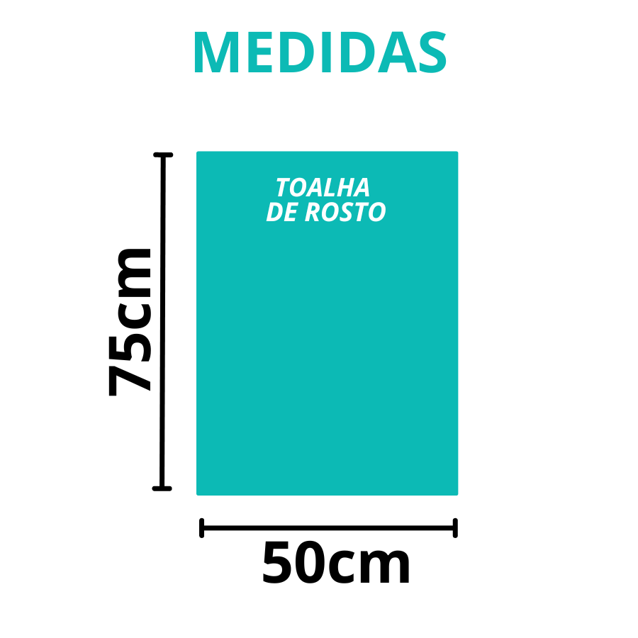 Toalha Rosto 50cm x 75cm Velvet Lunar - 750200070.949.00002 - Appel
