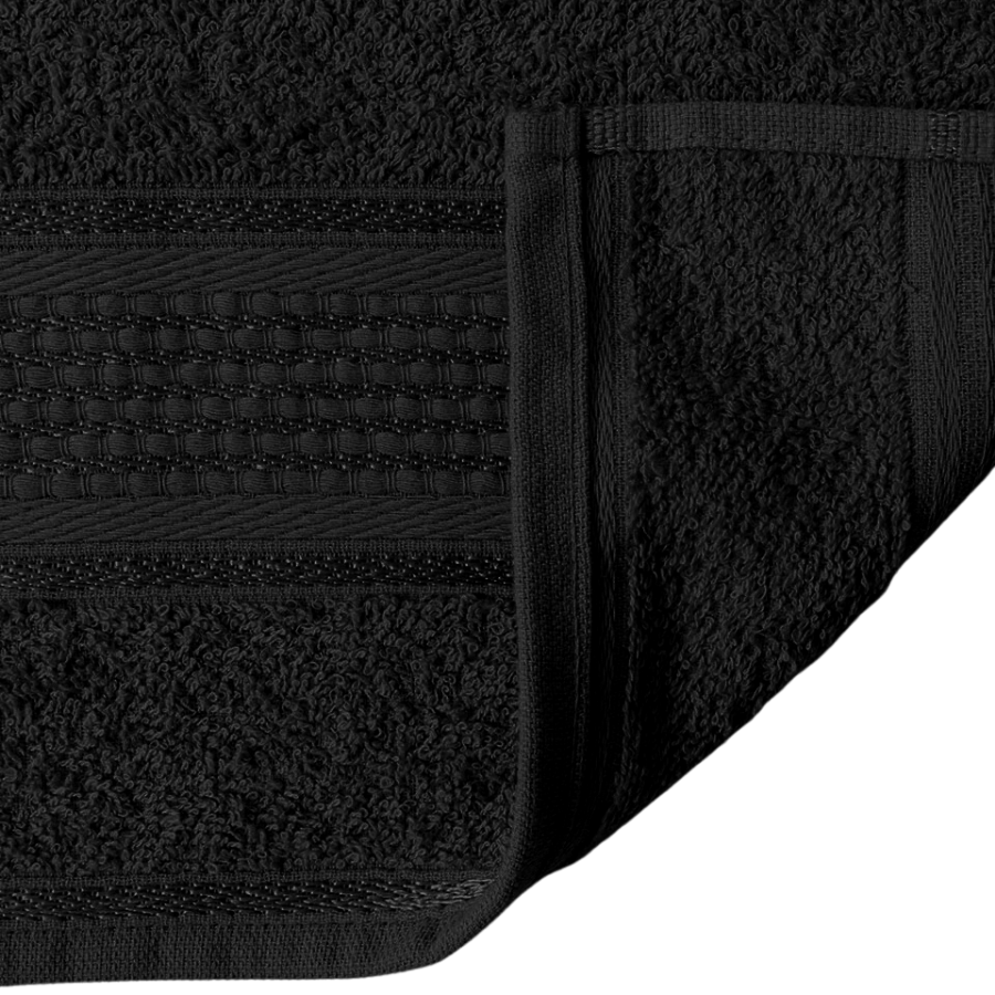 Toalha Rosto 45cm x 68cm Monarca Preto - 34901 - 750300004.949.00006 - Appel