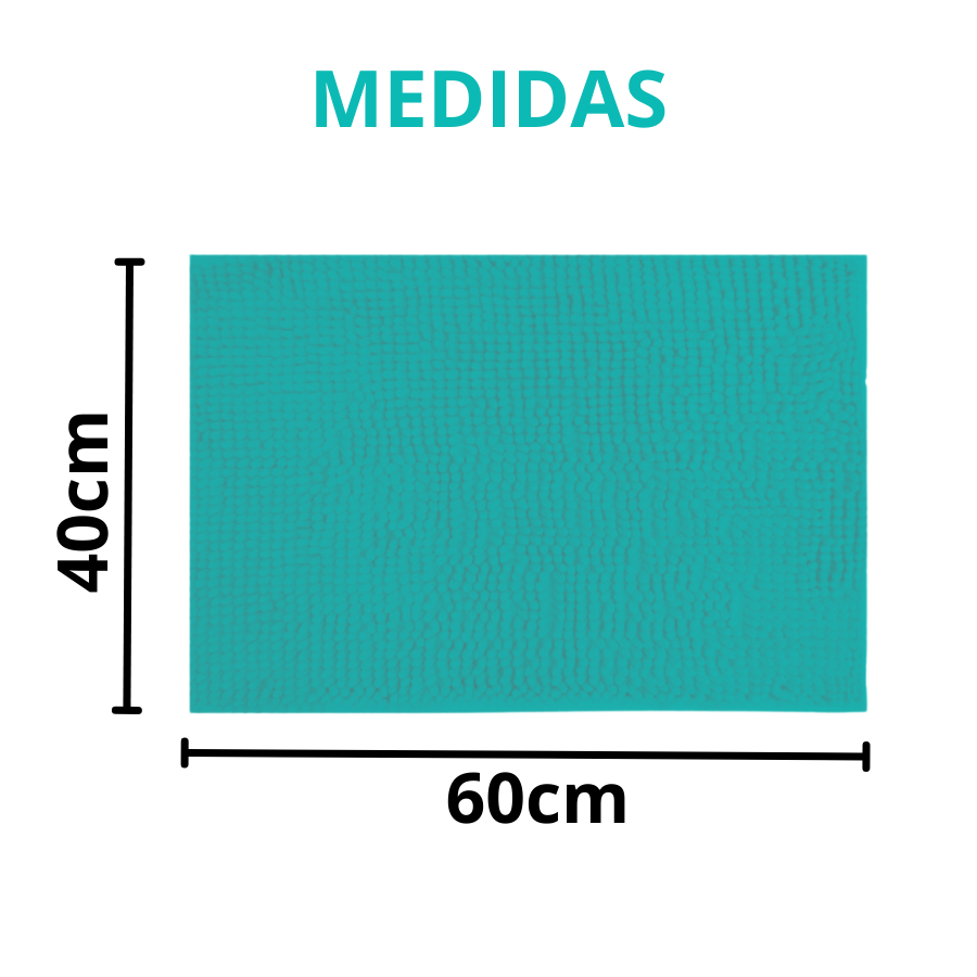 Tapete 40cm x 60cm Popcorn - Cinza - 850400051.949.00002 - Appel