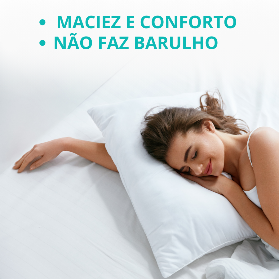 Protetor Travesseiro 50cm x 70cm Branco - 850400043.949.00001 - Appel