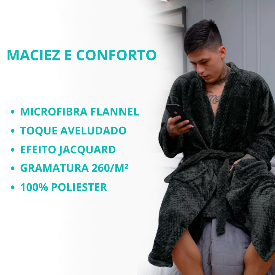 Roupao Pollo Tam M Titanio - 850400094.019.00007 - Appel