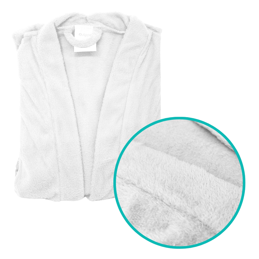 Roupao Casual Tam M Branco - 850400201.019.00001 - Appel
