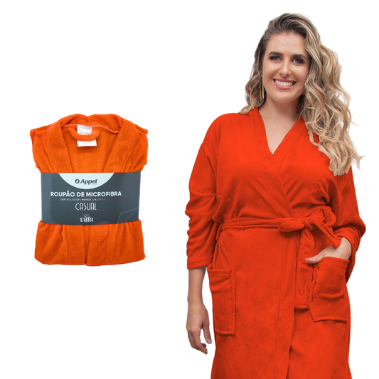 Roupao Casual Tam G Laranja - 850400201.021.00001 - Appel