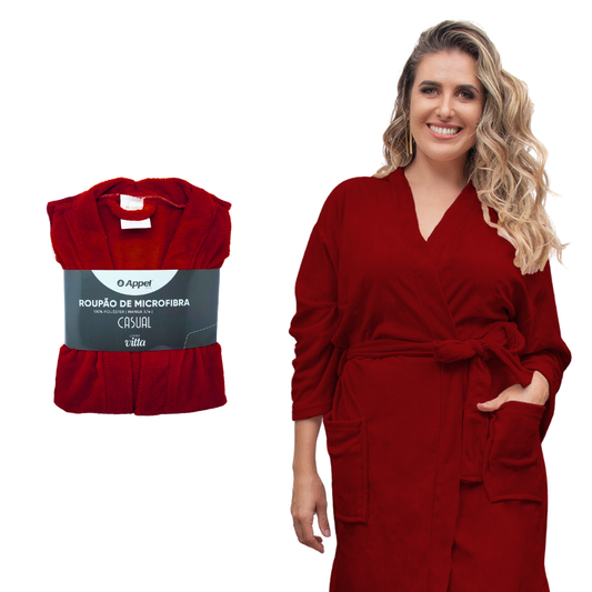 Roupao Casual Tam G Vermelho - 850400201.021.00001 - Appel