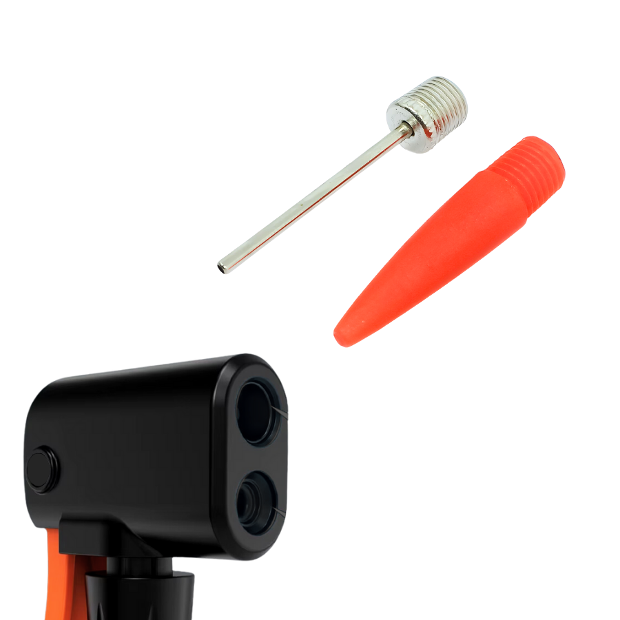 Mini Bomba de Ar com Pedal e Pino Compressor Bola Bicicleta