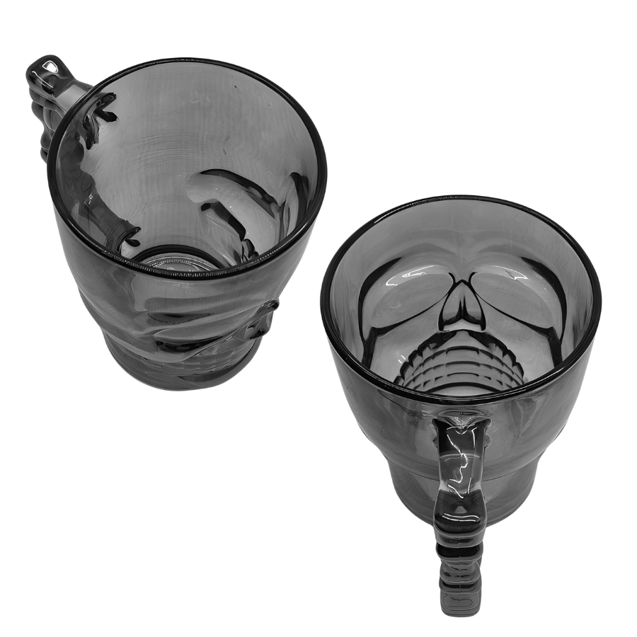 Caneca Chopp de Vidro Caveira Ox 500mL - CANC036/OX