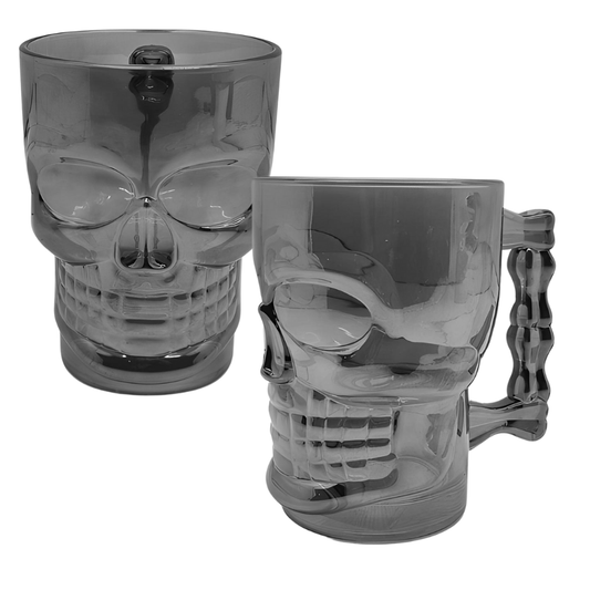 Caneca Chopp de Vidro Caveira Ox 500mL - CANC036/OX