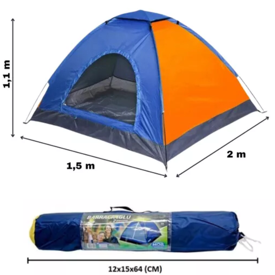 Barraca de Camping + Physical Solteiro - BR200