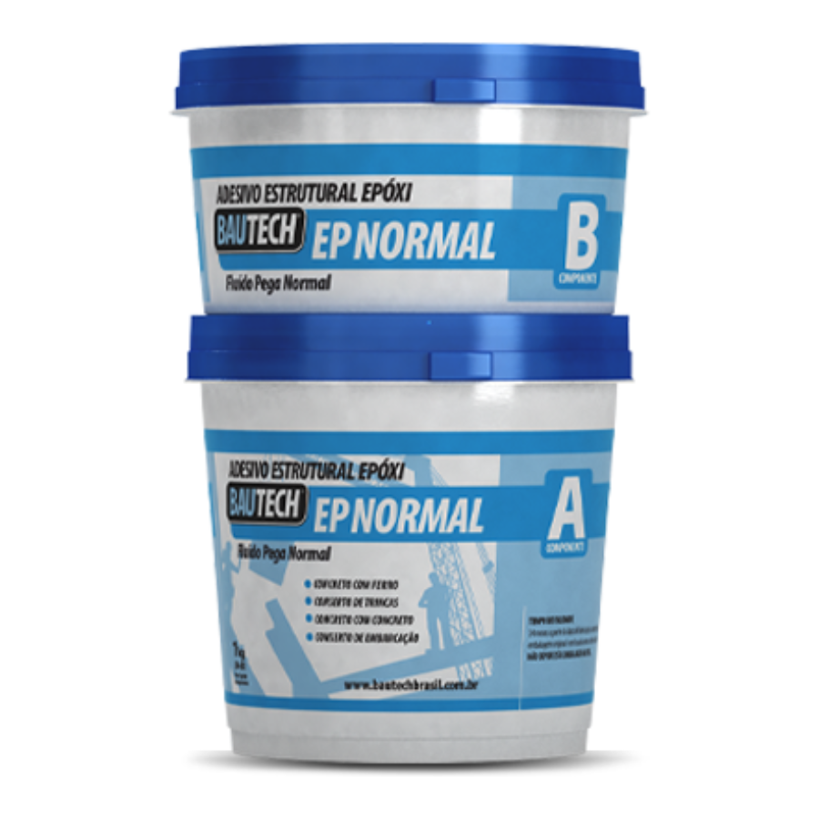 Adesivo Estrutural Epóxi Ep 1kg Bautech
