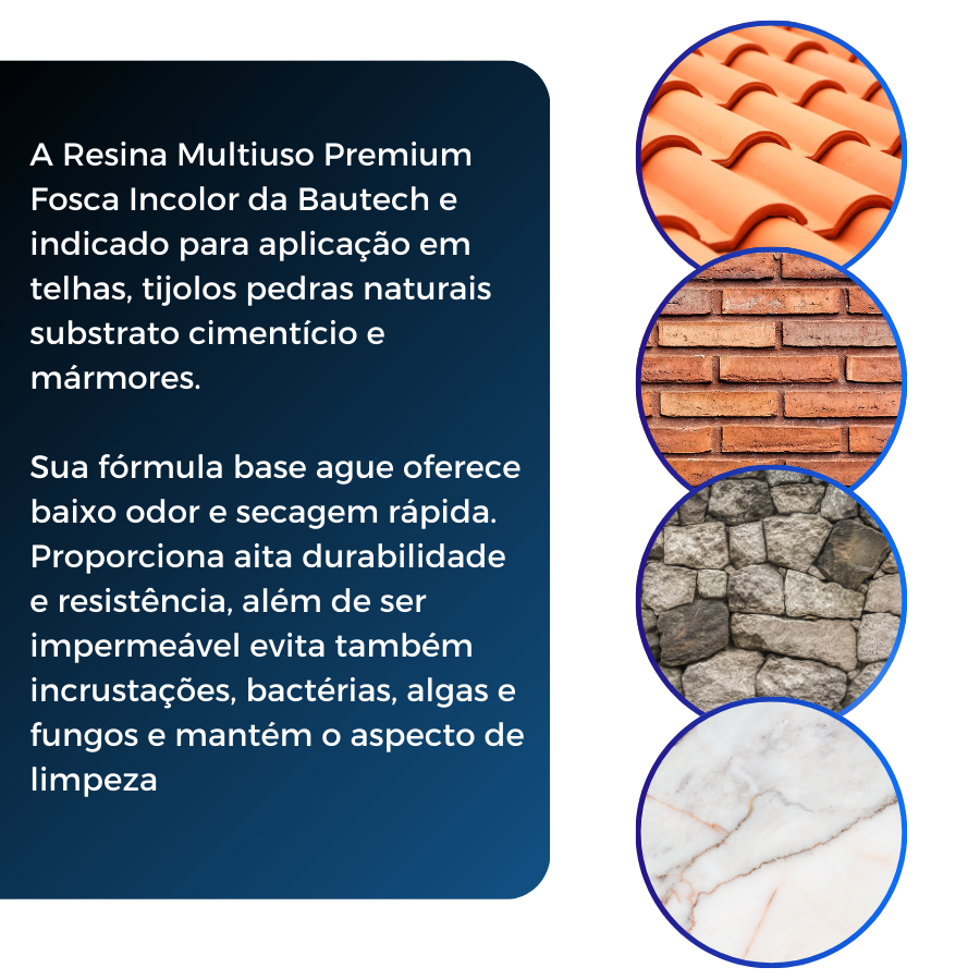 Bautech Resina Acril Multiuso Fosca 12L - 10068