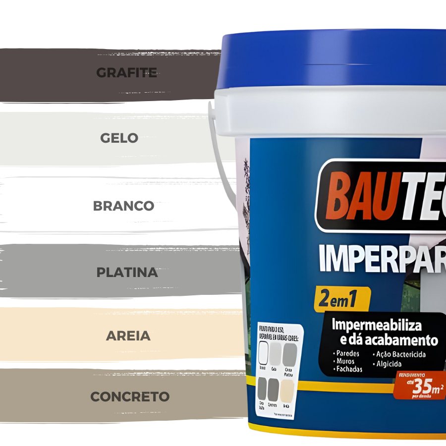 Bautech Imperparede Cinza Grafite 4Kg - 21891