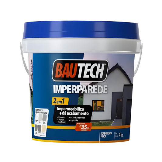 Bautech Imperparede Cinza Platina 4Kg - 21890