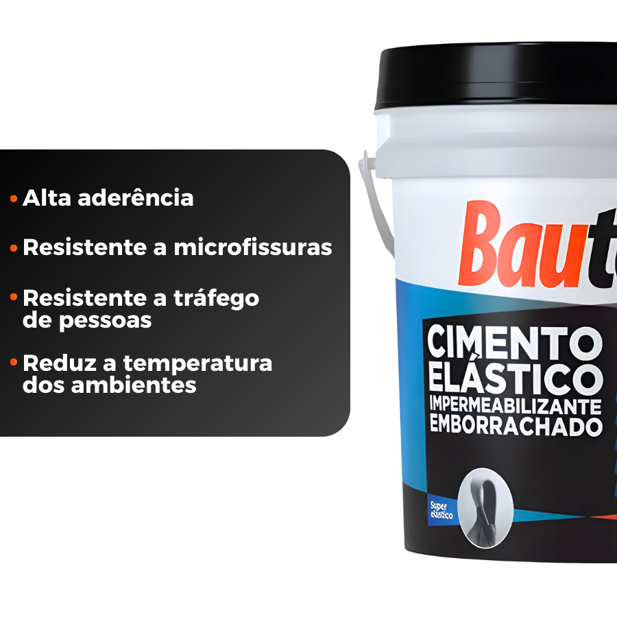 Bautech Cimento Elastico 15Kg - 30015
